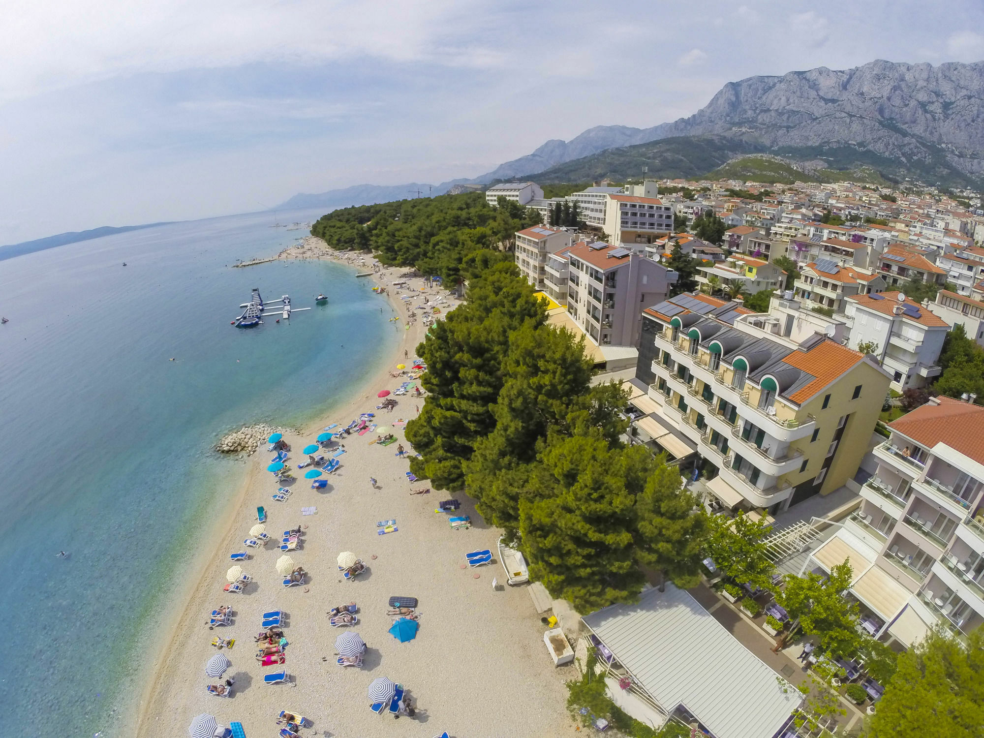 Hotel Milenij Макарска Экстерьер фото