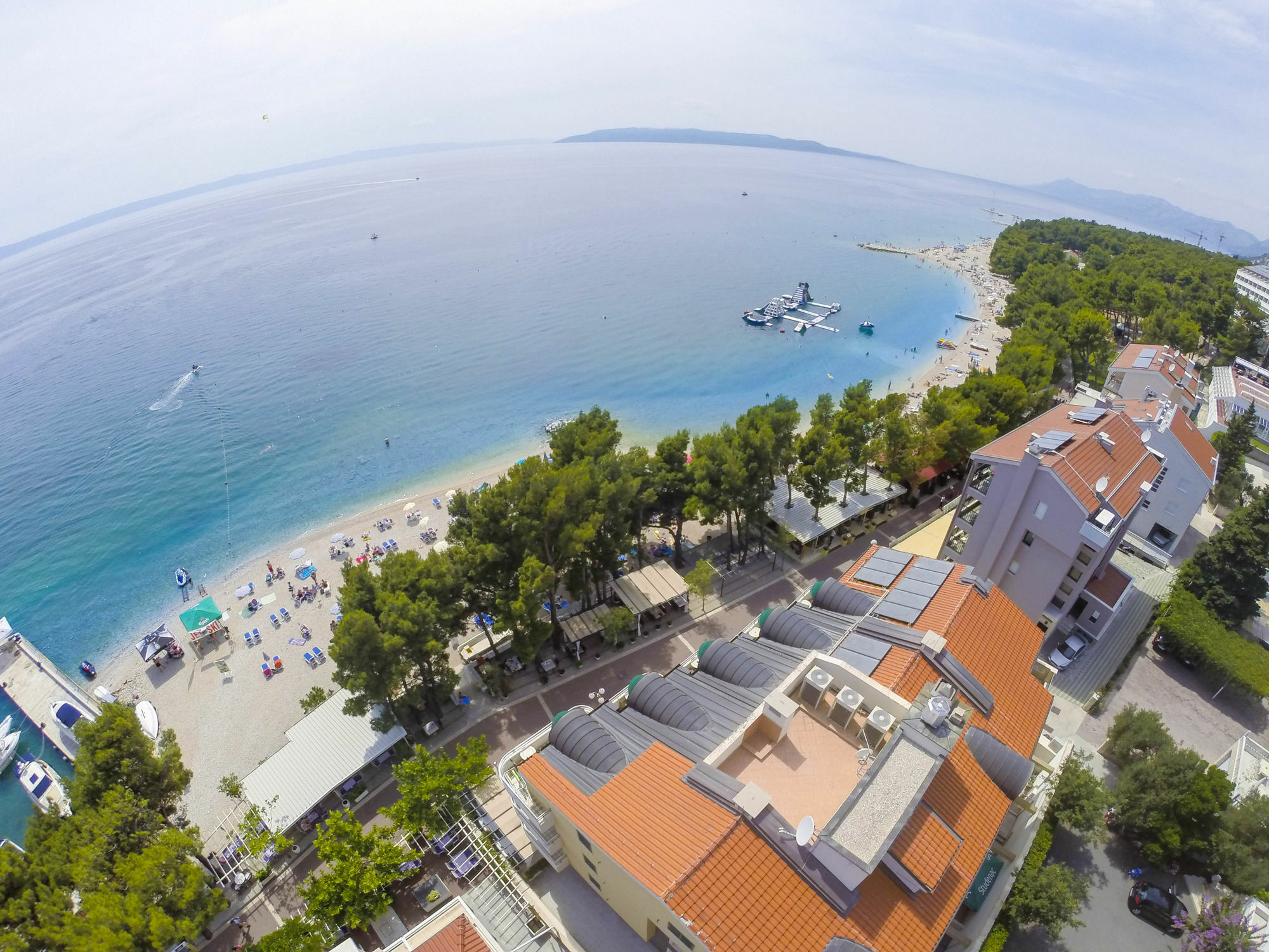 Hotel Milenij Макарска Экстерьер фото